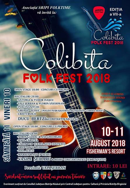 A-VII-a edtie a Festivalului de muzica folk Colibita Folk Fest 2018
