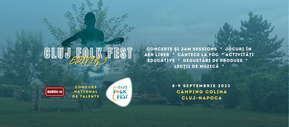 ” Cluj Folk Fest” , editia a III-a , 2023.